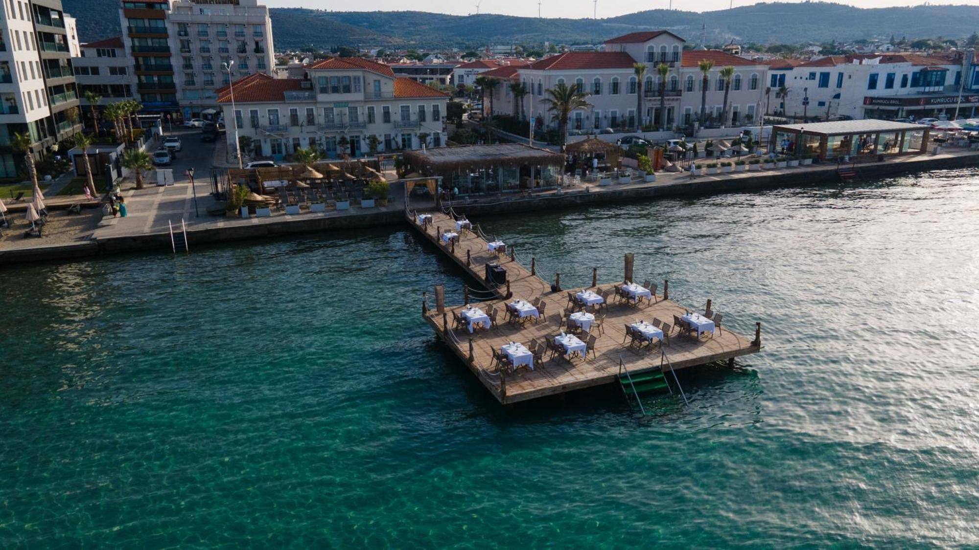 Çeşme Nars Ilica Hotel Beach Adults Only 12Plus מראה חיצוני תמונה