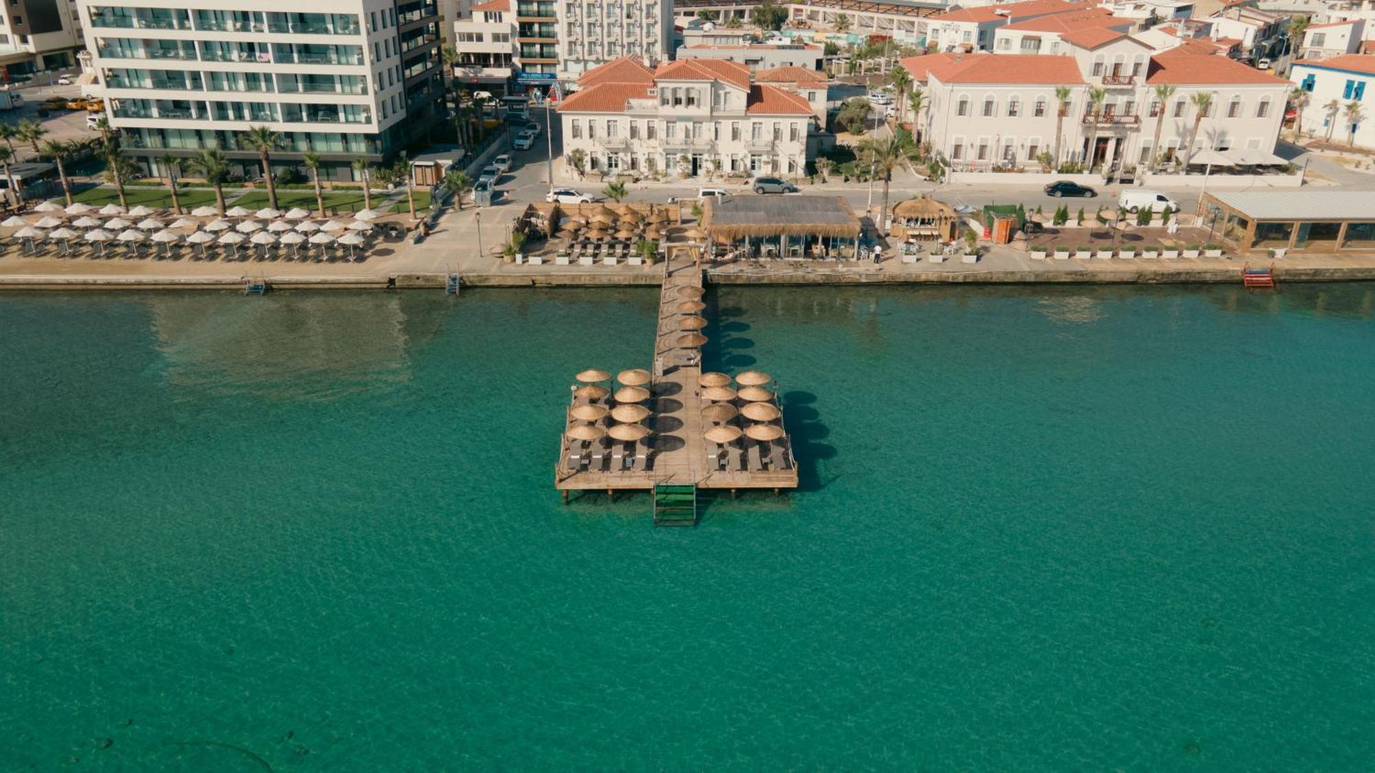 Çeşme Nars Ilica Hotel Beach Adults Only 12Plus מראה חיצוני תמונה